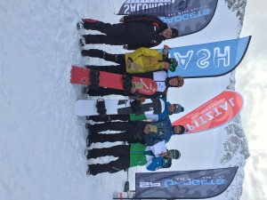 Podium for Duncan Campbell at Junior FIS Races