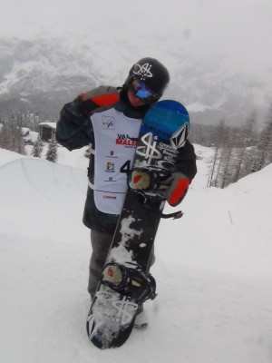 Lyon Farrell 2nd at Junior World Champs in Men's Snowboard Halfpipe