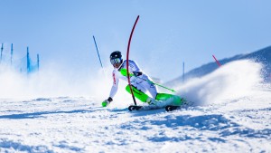 Podium Finish for Piera Hudson and Willis Feasey at Coronet Cup Slalom