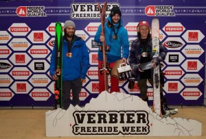 Kiwis on the Podium at Freeride World Qualifier in Verbier