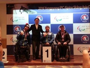 Bronze for Corey Peters at PyeongChang 2018 Race Venue