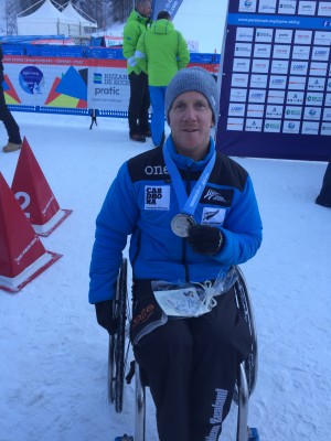 Corey Peters in the Medals at World Champs
