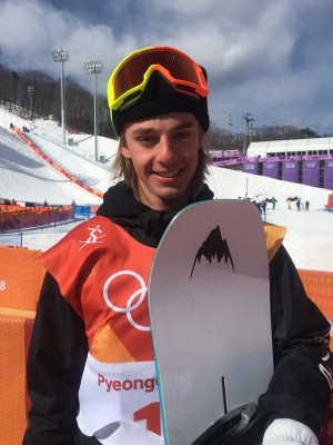 Carlos Garcia Knight 5th in Olympic Snowboard Slopestyle