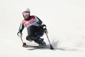Corey Peters Gives it his All in the Men’s Giant Slalom in PyeongChang