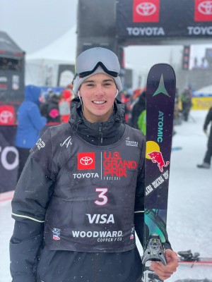 Silver Medal for Nico Porteous at Freeski Halfpipe World Cup in Copper Mountain