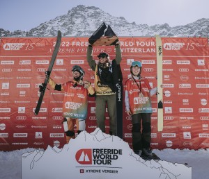 Jess Hotter makes history as the first Kiwi to win the Freeride World Tour overall title