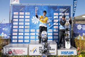 Tiarn Collins makes history as first Kiwi snowboarder to win the FIS Snowboard Crystal Globe