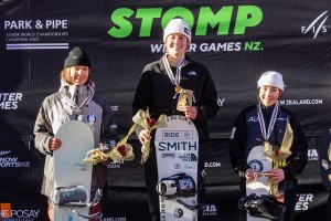 Lucia Georgalli crowned New Zealand’s first Snowboard Junior World Champion