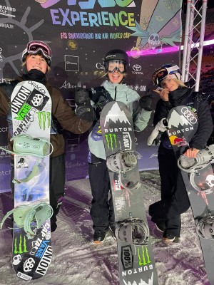 The Unstoppable Zoi Sadowski-Synnott Wins Snowboard Big Air World Cup 