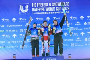15 Year Old Luke Harrold Claims Freeski Halfpipe Silver Medal at World Cup Debut 