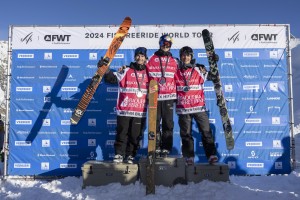 Finn Bilous Claims First Freeride World Tour Podium of his Career, Second Place at Verbier Pro 