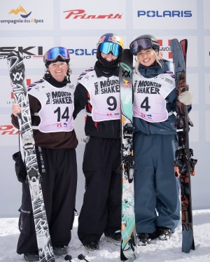 Seasons Best Result for Ruby Star Andrews, Third Place at Freeski Slopestyle World Cup