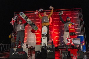 Campbell Melville Ives takes 2nd place podium finish at FIS World Cup, Laax today  
