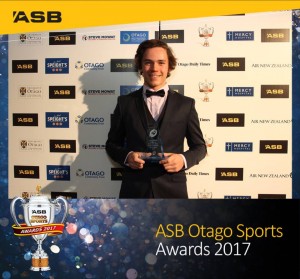 Tiarn Collins Named Otago Junior Sportsman of the Year